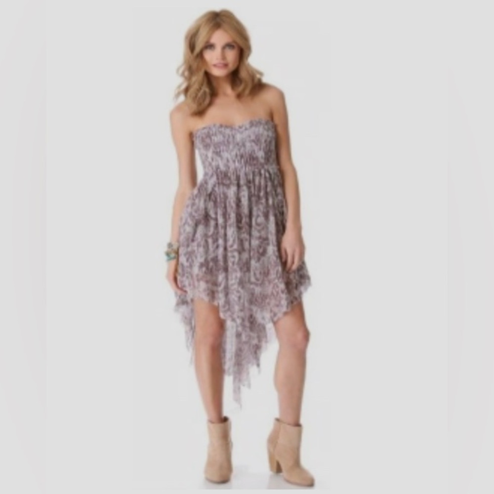 Free People Vintage Boho Summer Daze Tube Dress (S)
